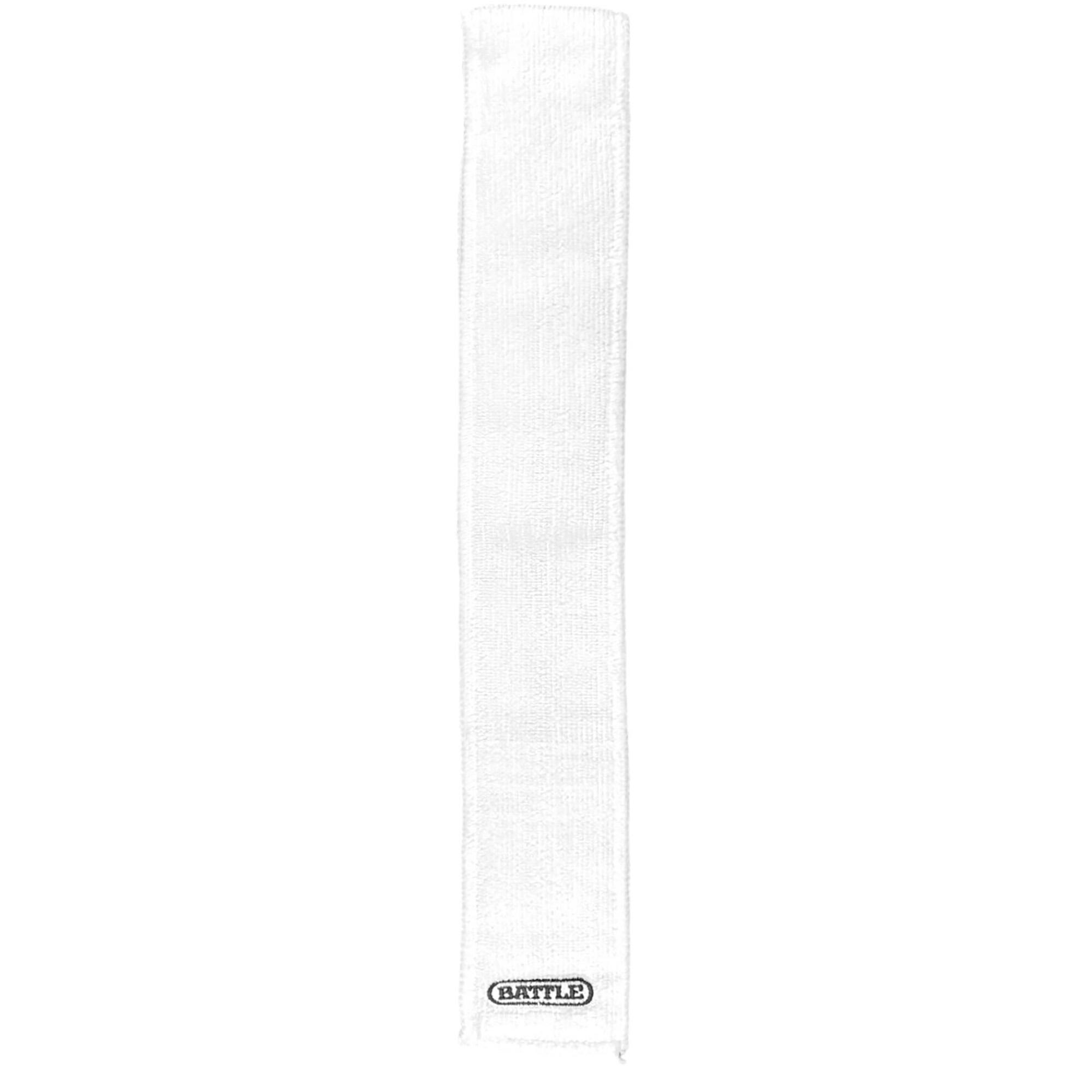 Front. Battle Sports - Battle Sports Adult Streamer Football Towel - White - White.