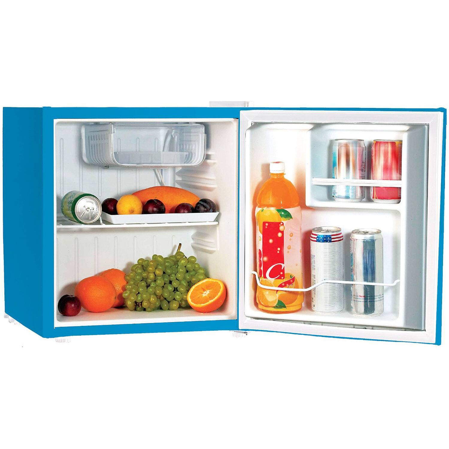 Alt View 2. Igloo - 1.7 Cubic Foot Compact Mini Bar Office Dorm Refrigerator Freezer FR115I-B-BLUE - Blue.