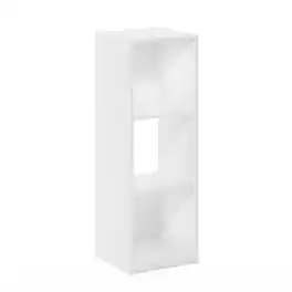 Furinno - Pelli Cubic Storage Cabinet, 3x1 - White
