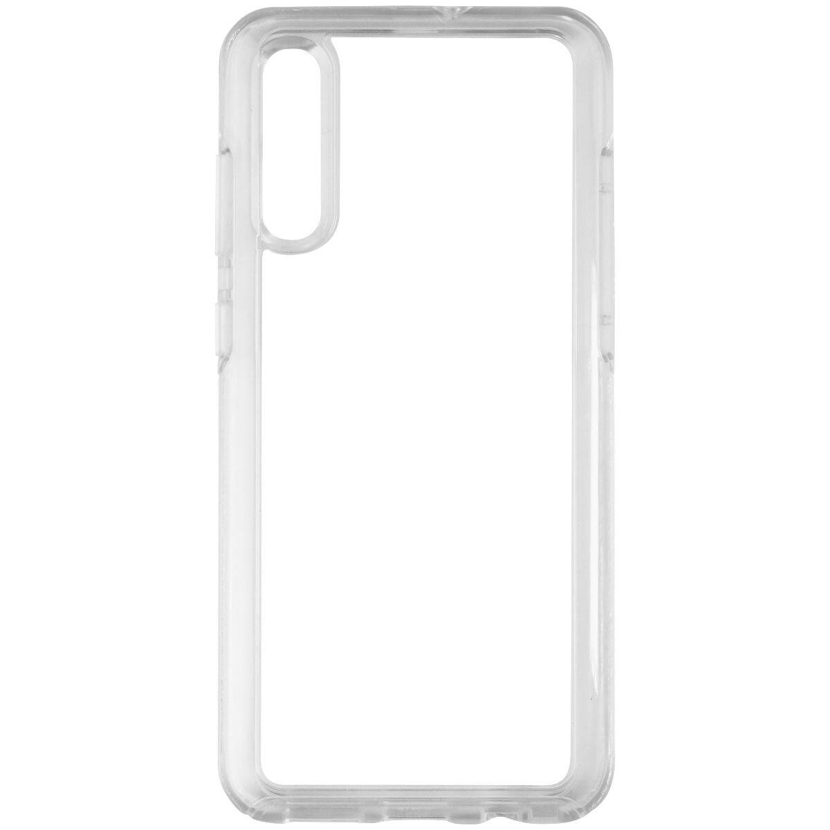 Back. OtterBox - OtterBox Symmetry Clear Series Case for Samsung Galaxy A70 - Clear - Clear.