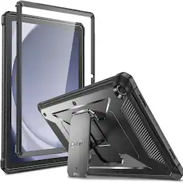 Kitcheniva - Heavy Duty Shockproof Case Rugged Stand Cover For Samsung Galaxy Tab A9 Plus 11" - Black