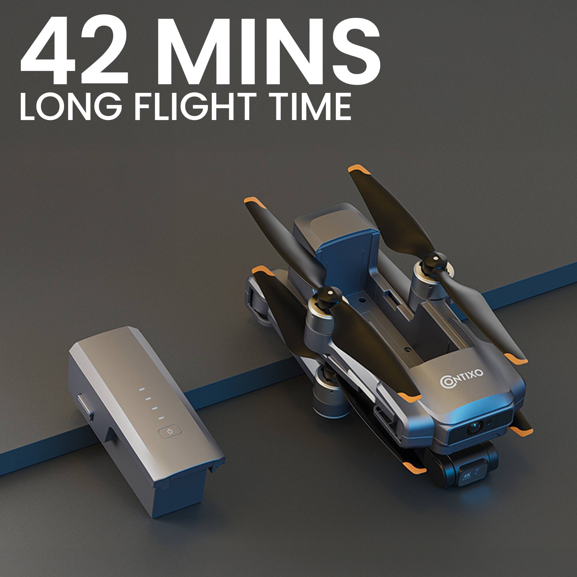 42 MINS  
LONG FLIGHT TIME