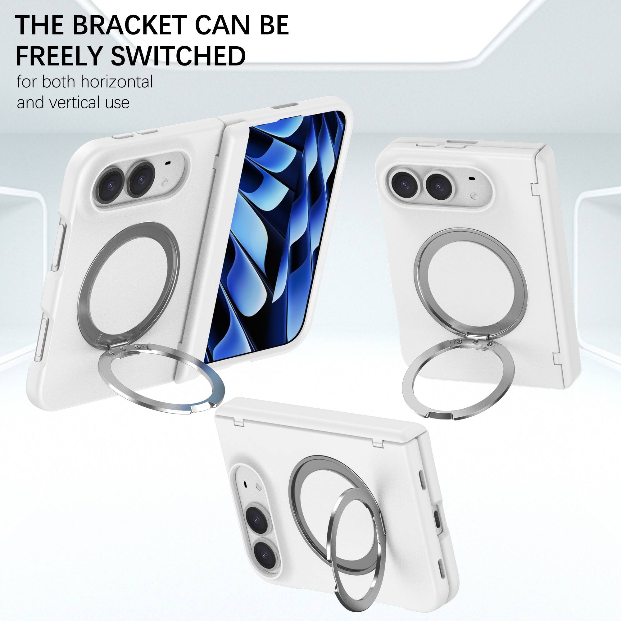 Dteck Magnetic Case for Apple iPhone Duo with Screen Protector , 360 ...
