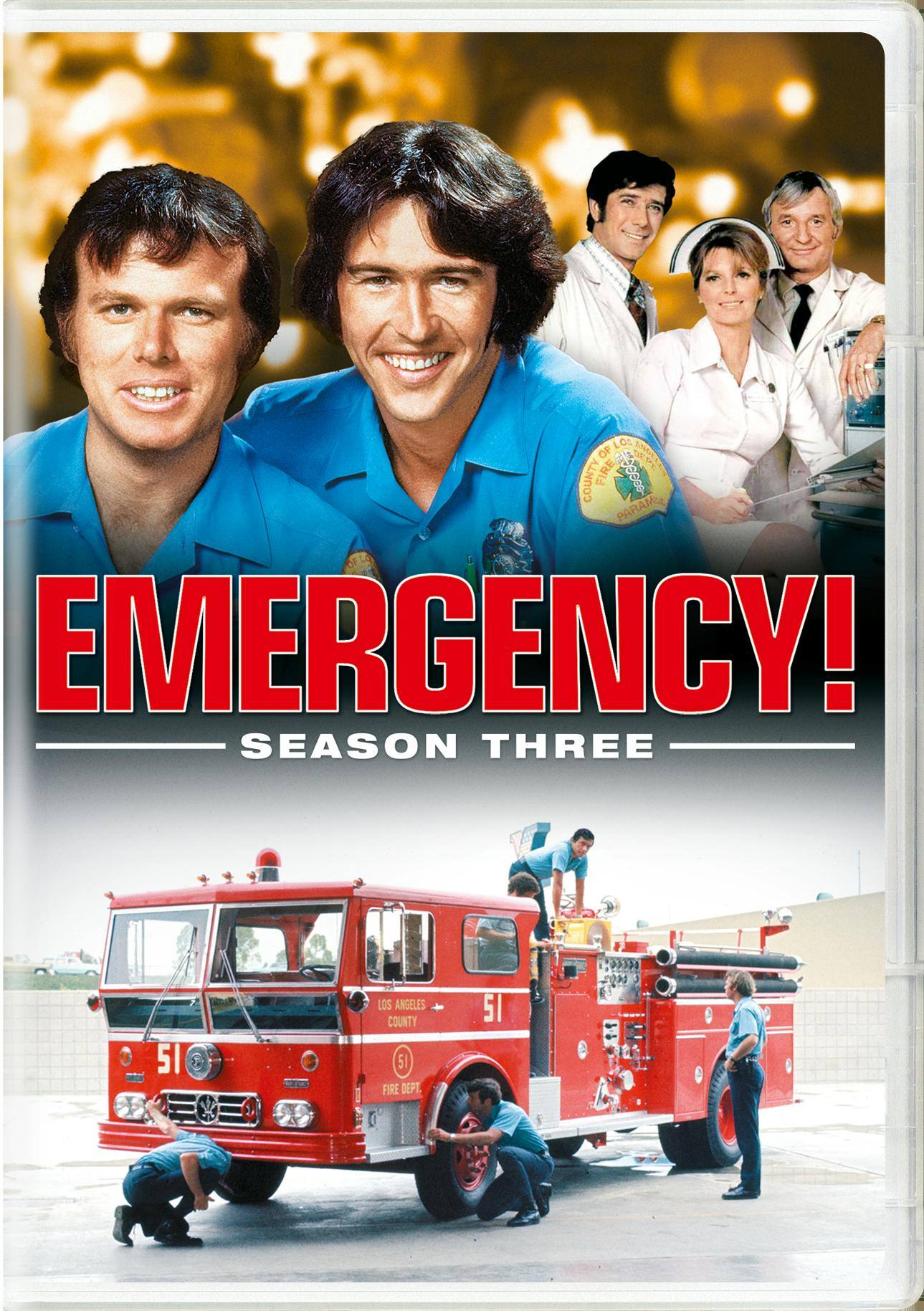 Front. Emergency! Season Three (DVD New Box Art) [DVD].