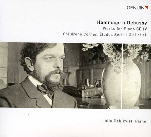 GENUIN

Hommage à Debussy  
Works for Piano CD IV  
Children's Corner. Études Série I & II et al.

Julia Dahlkvist. Piano