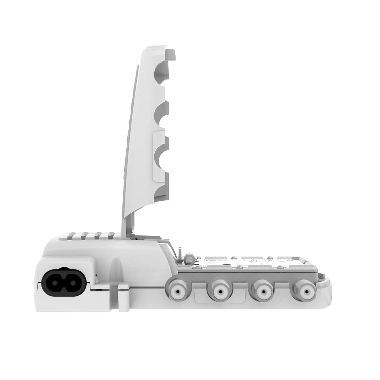 Angle. Televes - Televes 552280 Lte-filtering Distribution Indoor Amplifier With 3 Outputs - White.