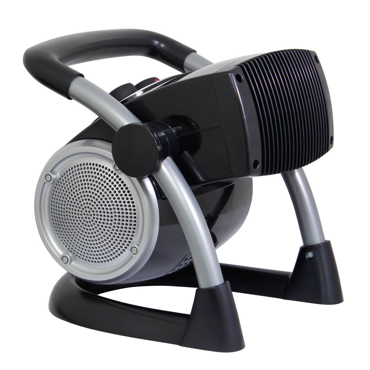 Left. Lasko - Pro-Ceramic Utility Heater - Black.