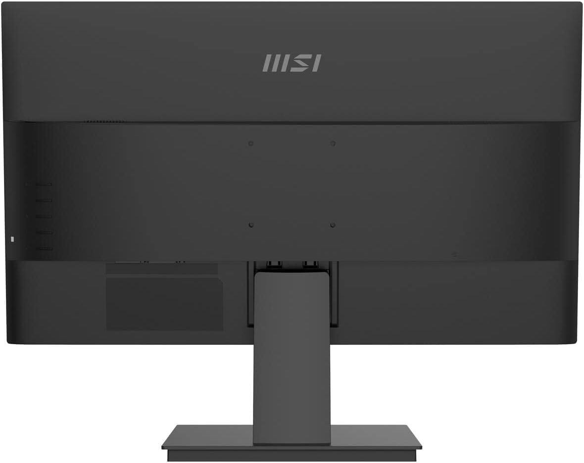 Back. MSI - MSI 24'' FHD VA Monitor, Anti Glare, Anti Flicker, VESA Mount, Low Blue Light, HDMI & DKZ Hub, Black (PROMP241X) - Black.