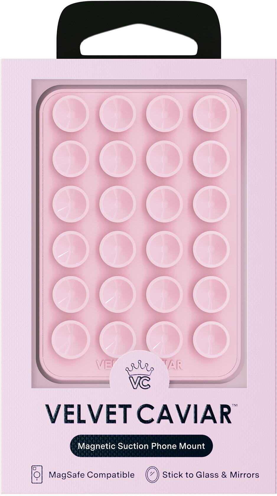 VELVET CAVIAR Magnetic Suction Phone Mount MagSafe Compatible Stick to Glass & Mirrors