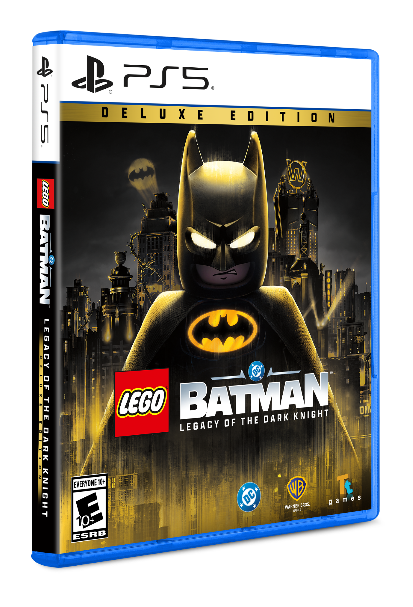 LEGO Batman: Legacy of the Dark Knight - PS5 Deluxe Edition  
DC  
WB Games  
Everyone 10+  
ESRB