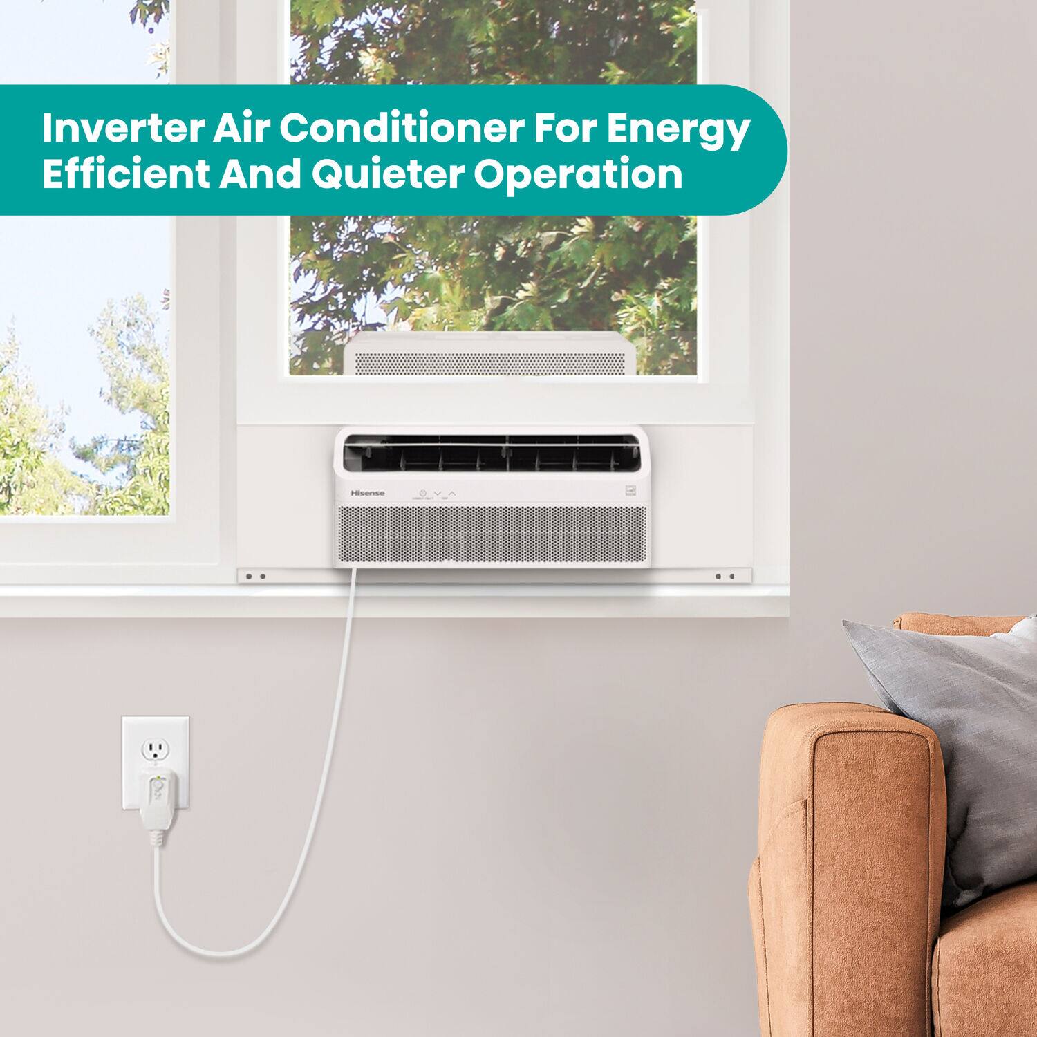 Inverter Air Conditioner for Energy Efficient and Quieter Operation