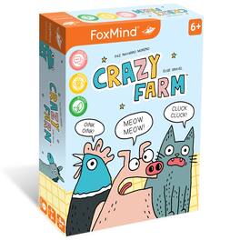FoxMind Games - FoxMind: Crazy Farm - An Observation Card Party Game, Family & Kids 6+