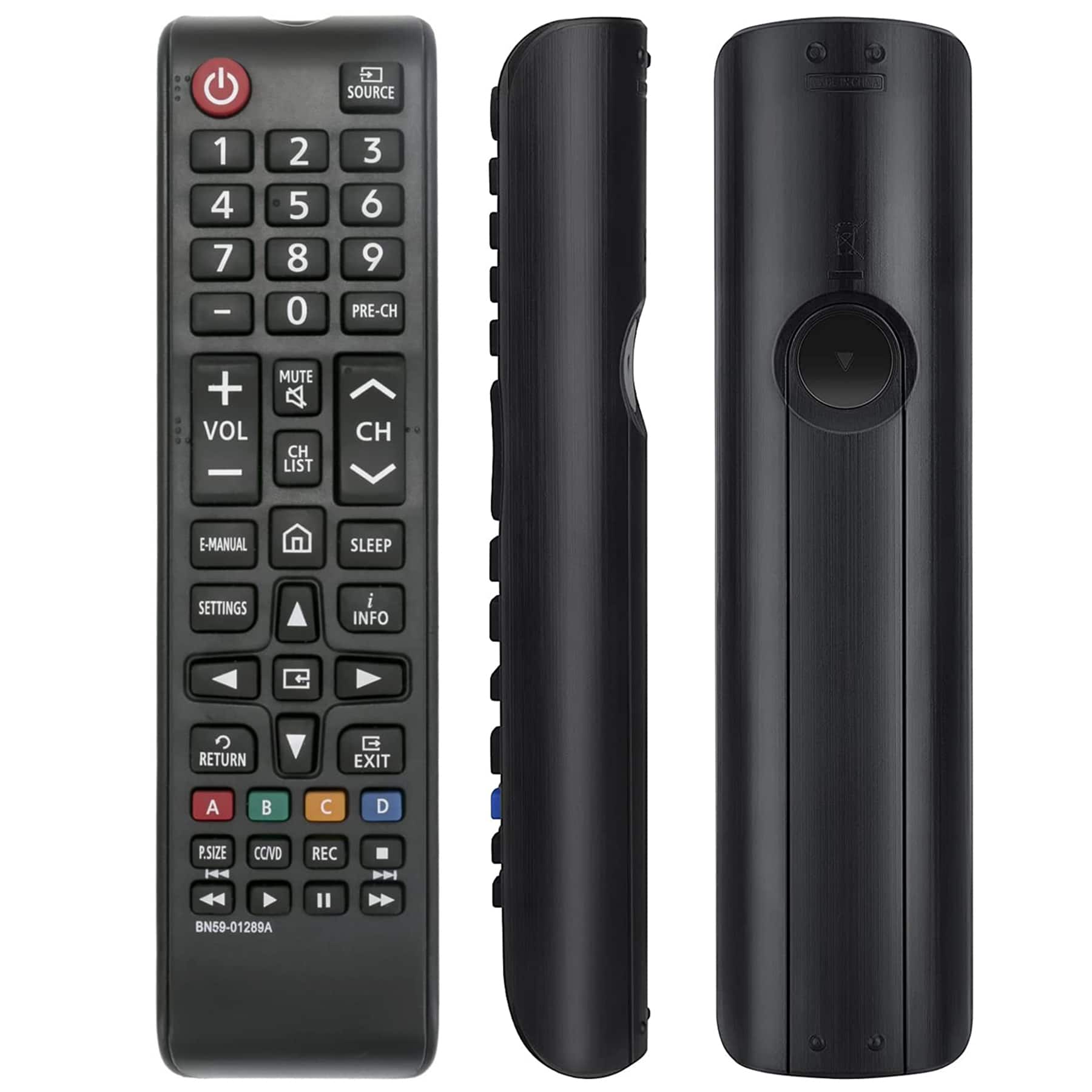 ALLIMITY - BN59-01289A Replacement Remote, Fit for Samsung TV UN75MU6290FXZA UN65MU6290FXZA UN58MU6070FXZA UN55MU6071FXZA - Black
