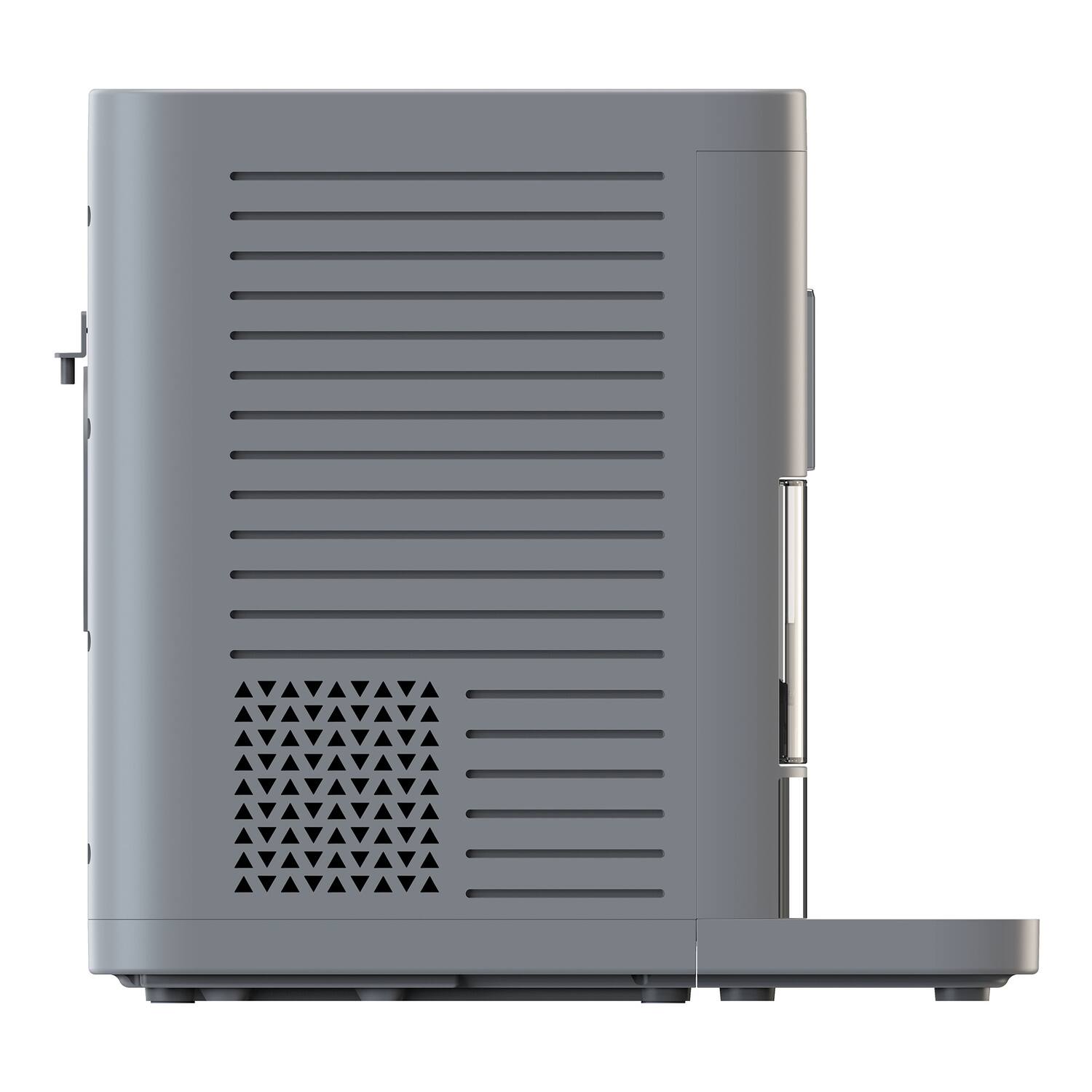 Alt View 2. Frigidaire - Touch-Control Artisanal Sphere-Shaped Clear Ice Maker - Gray.