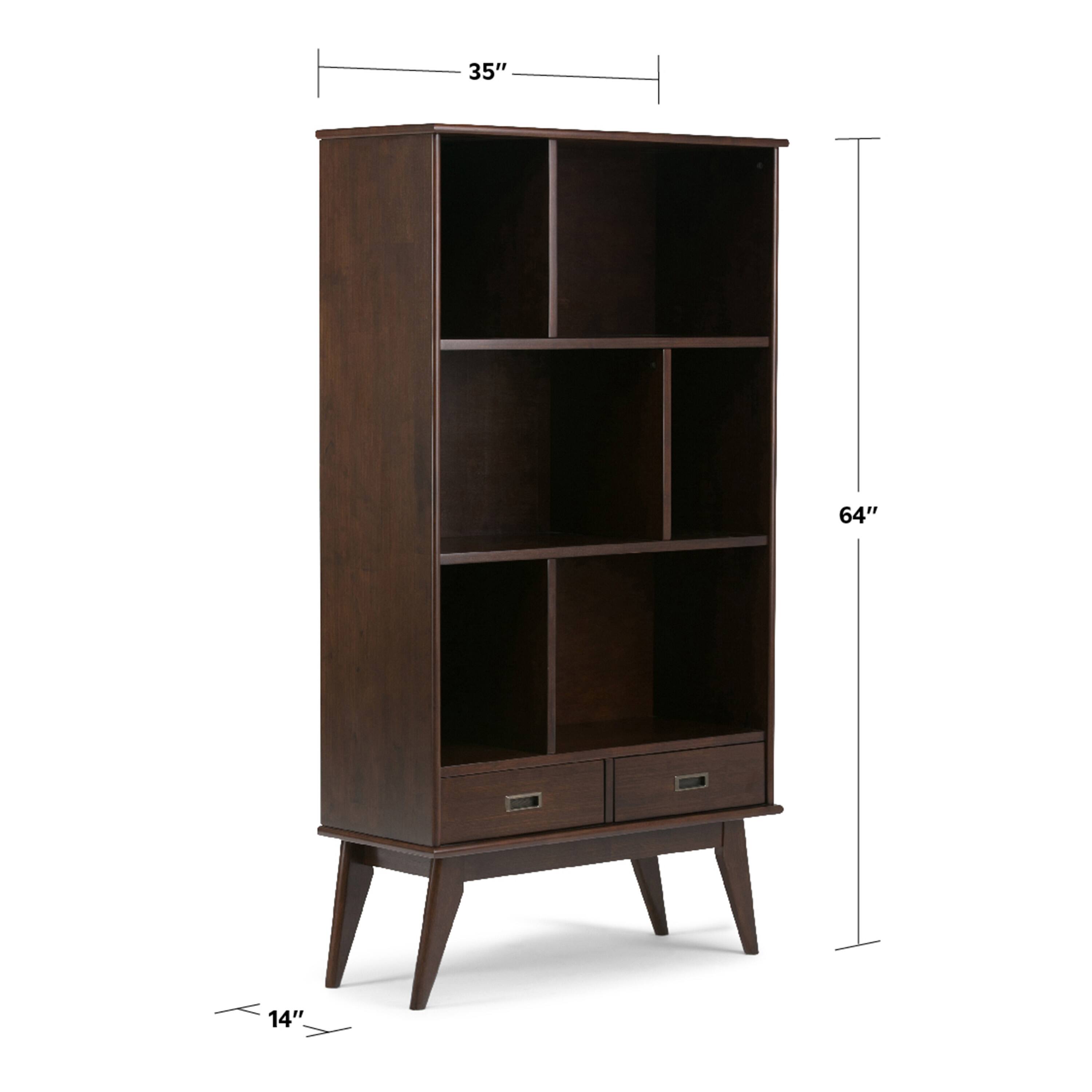 35" (width)  
64" (height)  
14" (depth)
