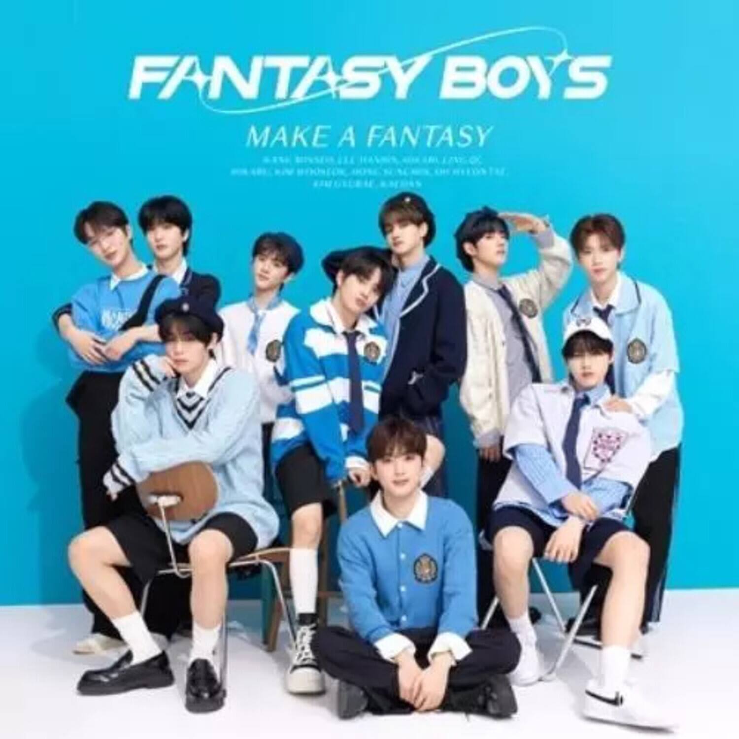 Fantasy Boys - Make A Fantasy - Version A - incl. DVD   - COMPACT DISCS [CD]