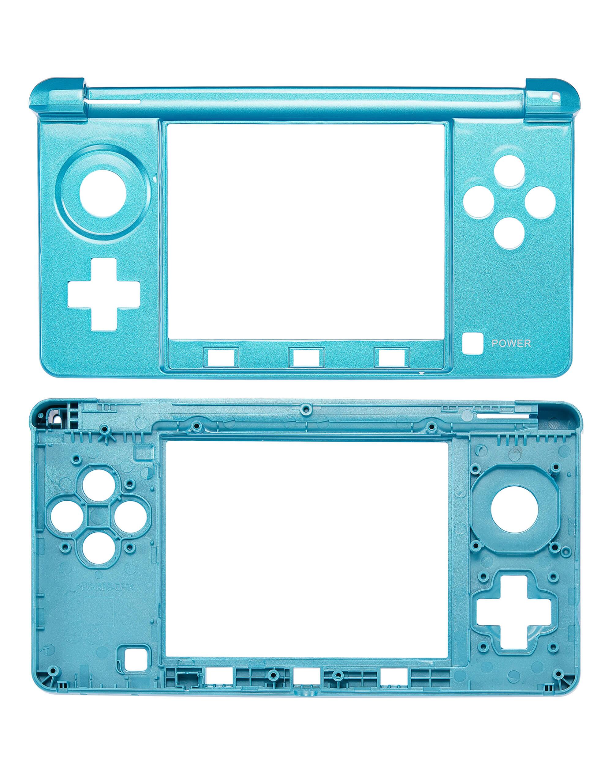 Alt View 3. MobileSentrix - Mid-Frame Housing Compatible For Nintendo 3DS - Turquoise - Turquoise.