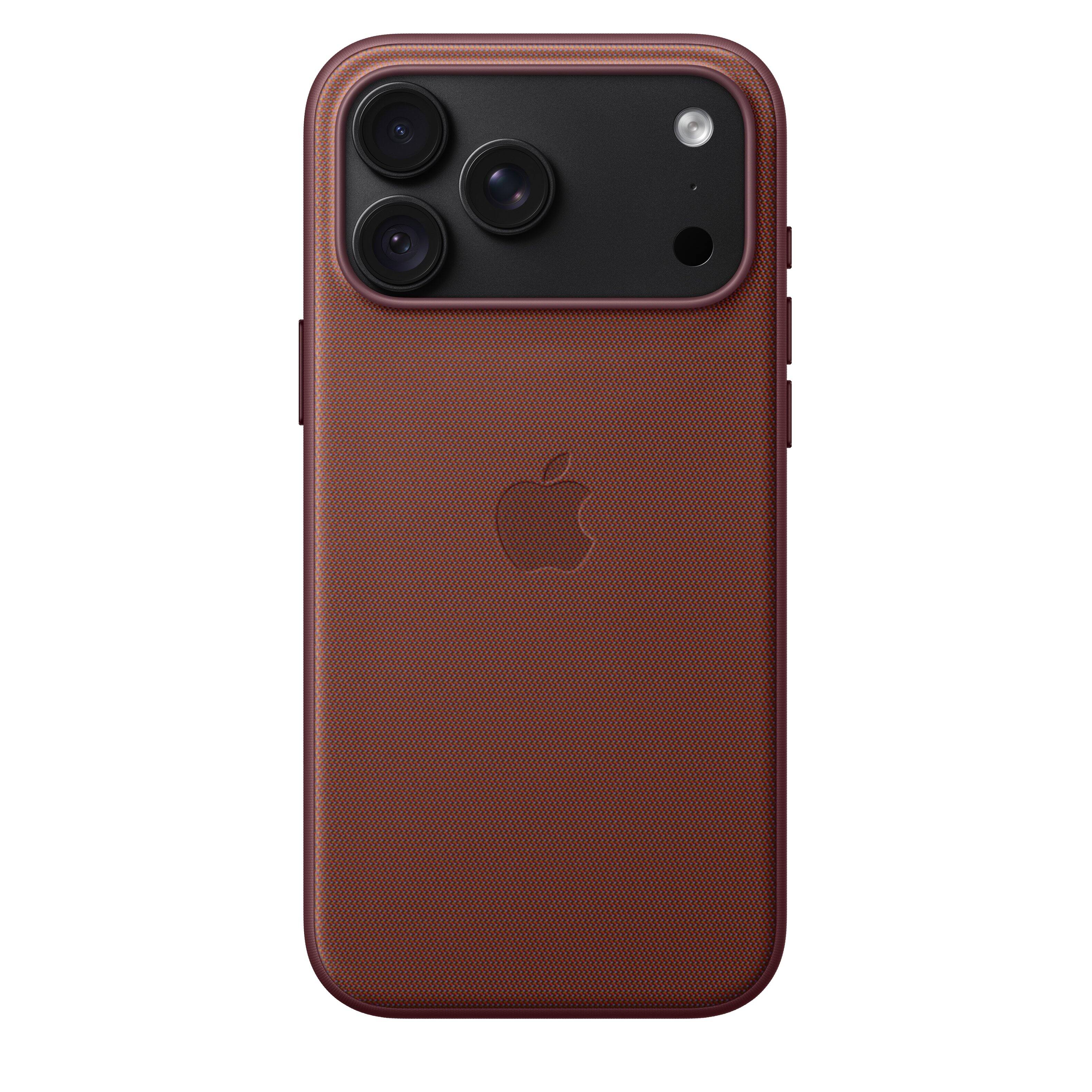 Alt View 3. Apple - iPhone 18 Pro Max TechWoven Case with MagSafe - Burgundy.