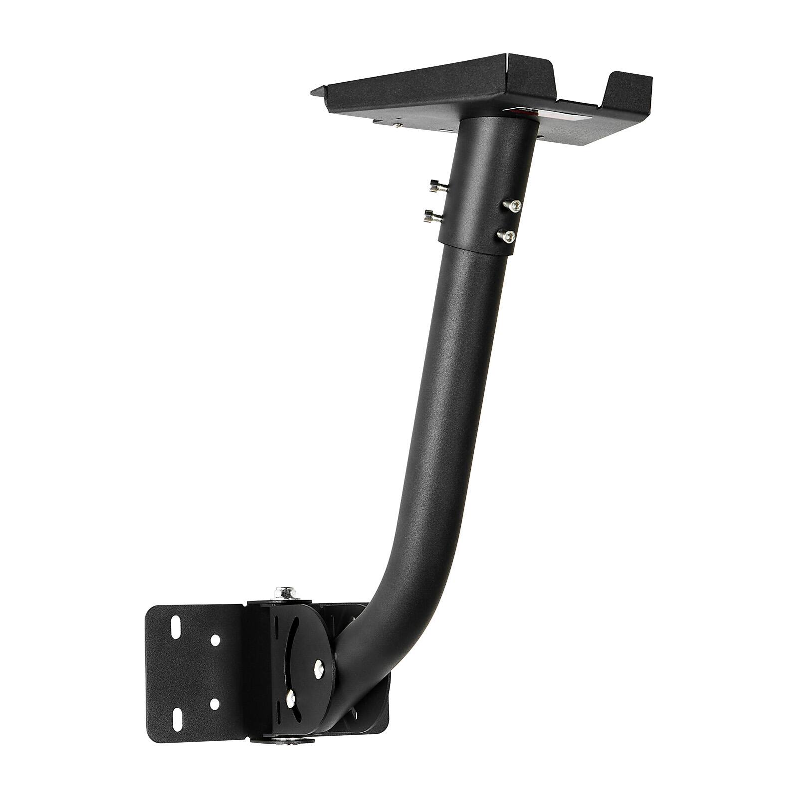 Alt View 5. VEVOR - Starlink Gen3 Mount, Adjustable Angle Wall Mounting Standard Gen3 Pipe Kit, Heavy-Duty Steel Long Starlink Pole Adapter - Black.
