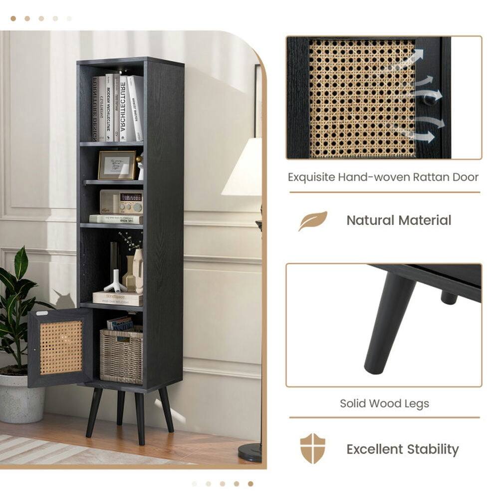 Exquisite Hand-woven Rattan Door  
Natural Material  
Solid Wood Legs  
Excellent Stability