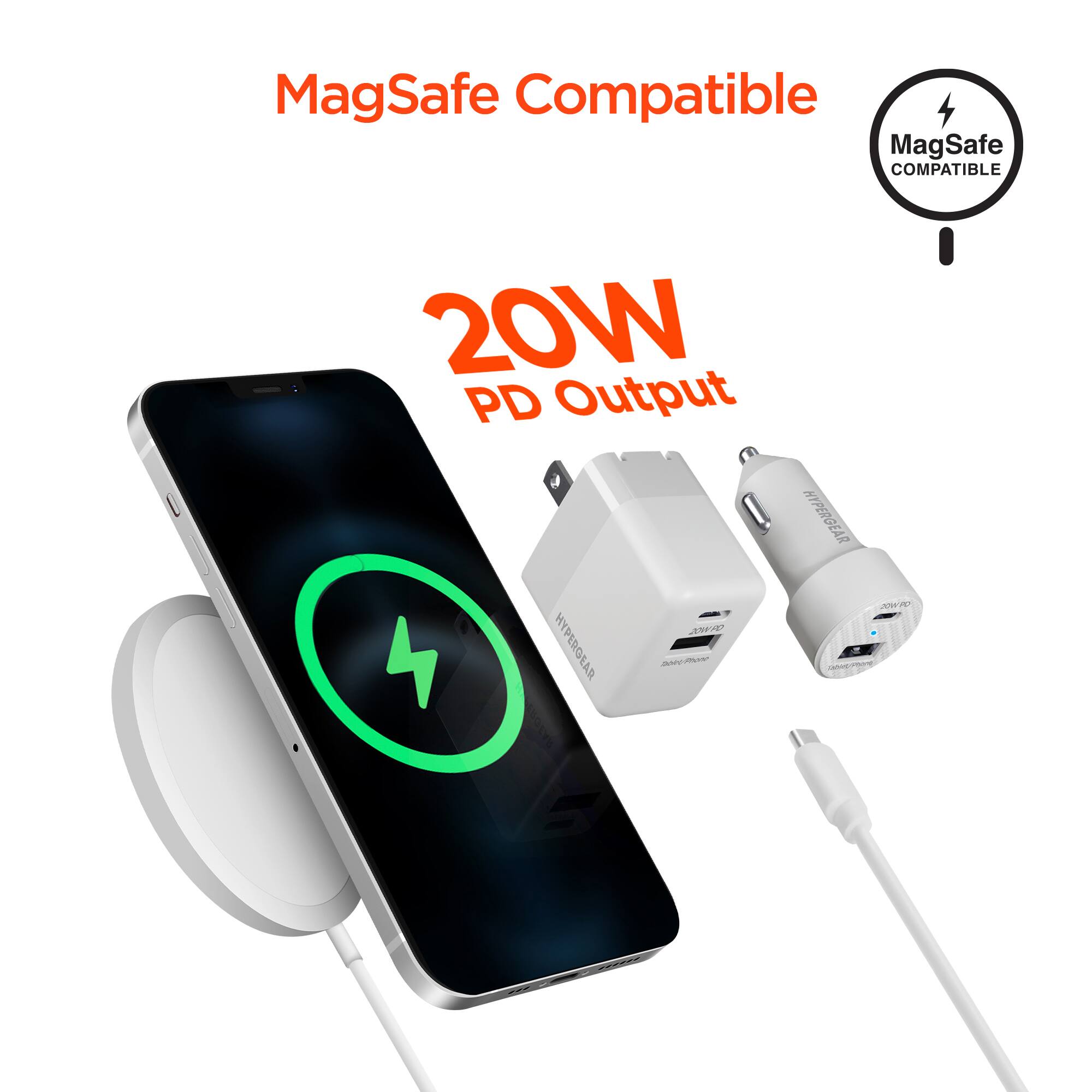 MagSafe Compatible  
20W PD Output  
HYPERGEAR  
ES  
HYPERGEAR MEP