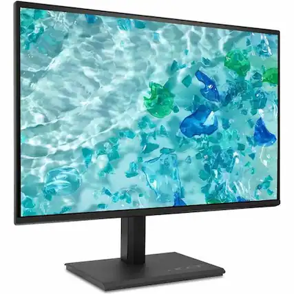 Front. Acer - Acer Vero B277 G 27" Class LCD Monitor - 16:9 - Black - 27" Viewable - 250 Nit - 4 ms - Speakers - HDMI - VGA - Black.
