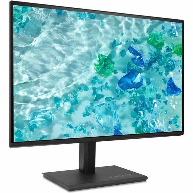 Front. Acer - Acer Vero B277 G 27" Class LCD Monitor - 16:9 - Black - 27" Viewable - 250 Nit - 4 ms - Speakers - HDMI - VGA - Black.