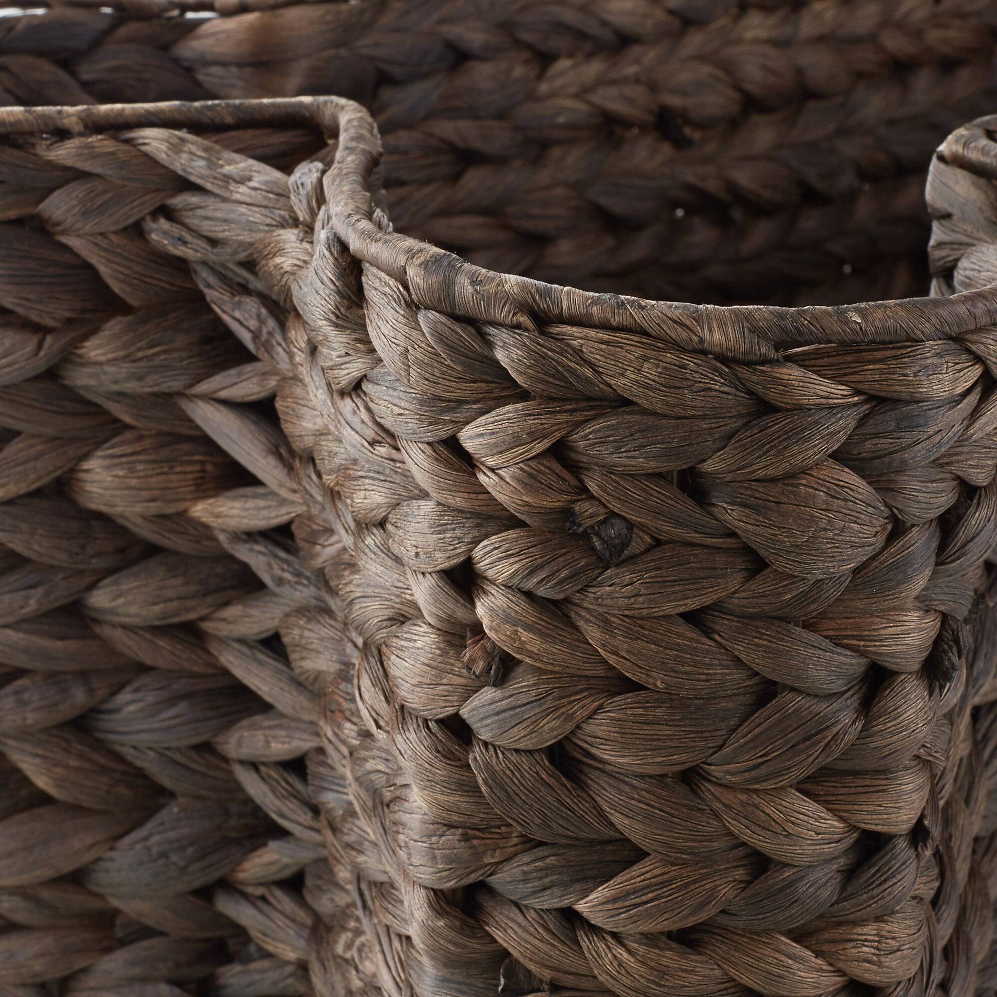 Alt View 6. Casafield - Dog Bone Shaped Storage Basket Organizer Bin for Pet Toys - Espresso.