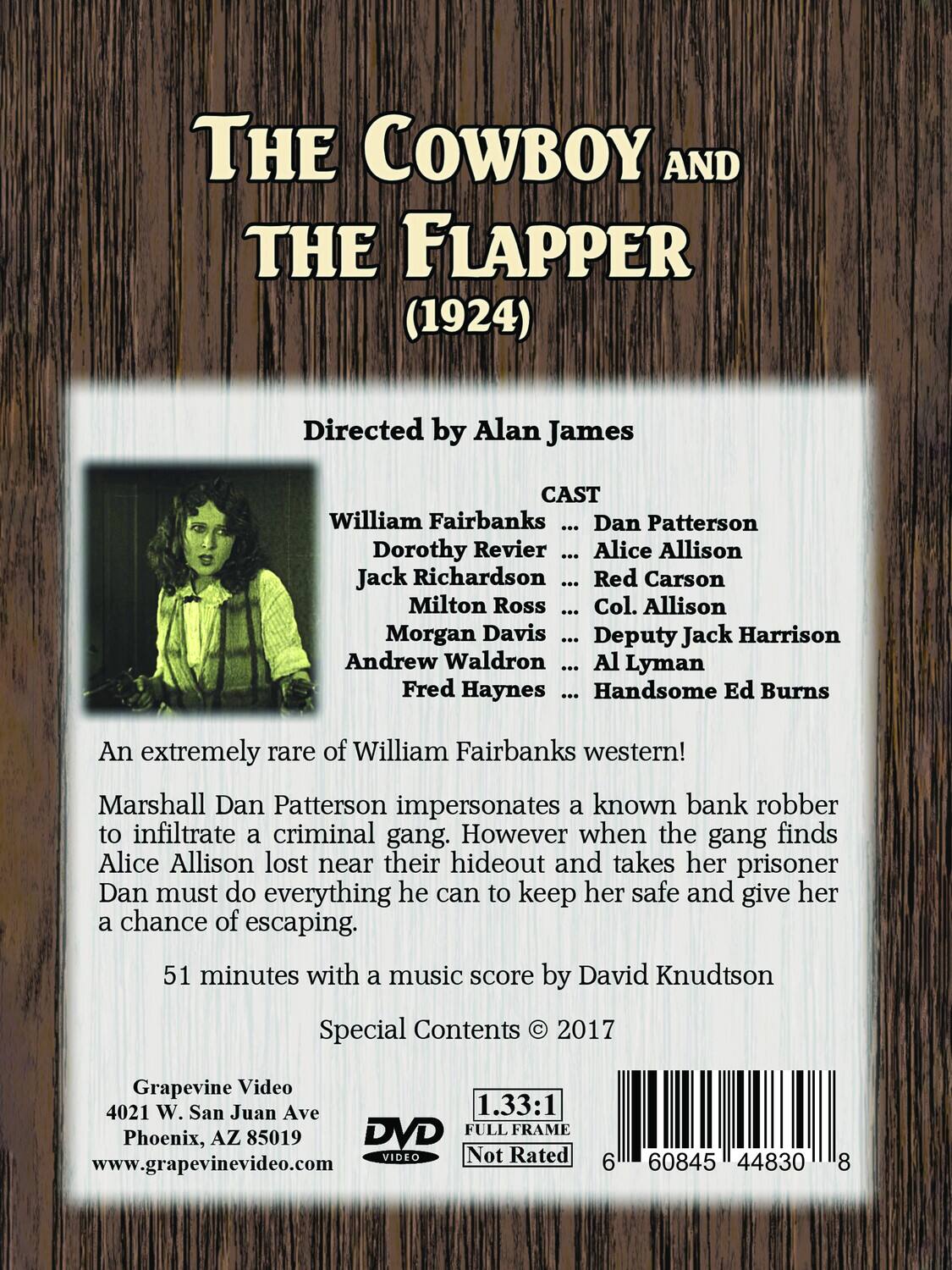 Alt View 1. Cowboy and the Flapper   - DVD.