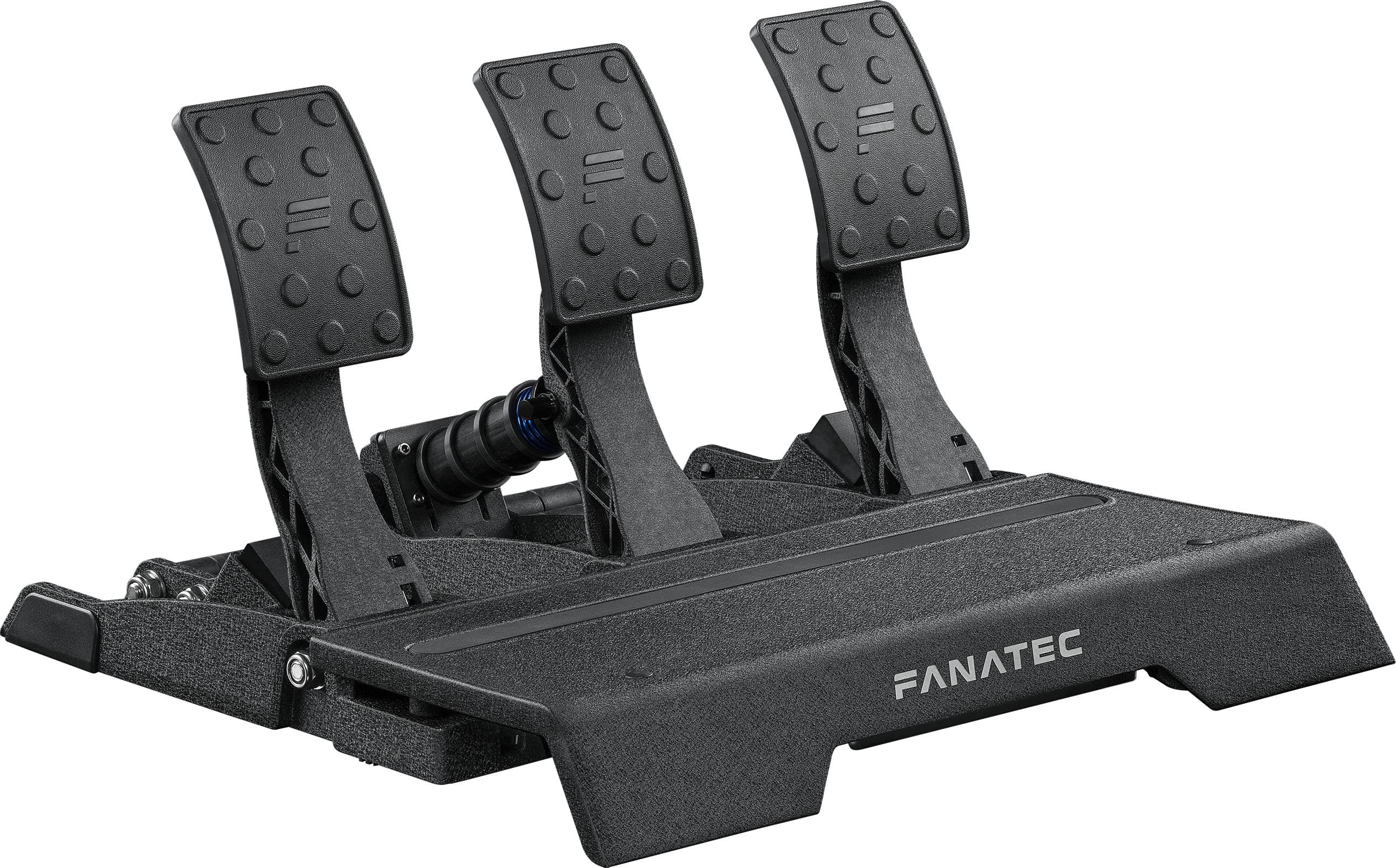 Front. Fanatec - CSL Elite Sim Racing Pedals V2 – Load Cell Brake (90kg) – PC (PS5, PS4 & Xbox via Wheel Base).