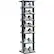 Alt View 15. Costway - Wooden Shoes Storage Stand 7 Tiers Shoe Rack Organizer Multi-shoe Rack Shoe box Black - Black.