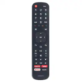 ALLIMITY - EN2BW27H Replacement Remote, Fit for Hisense 4K Smart TV EN2BW27H 40A5700FA 43A5700FA - Black