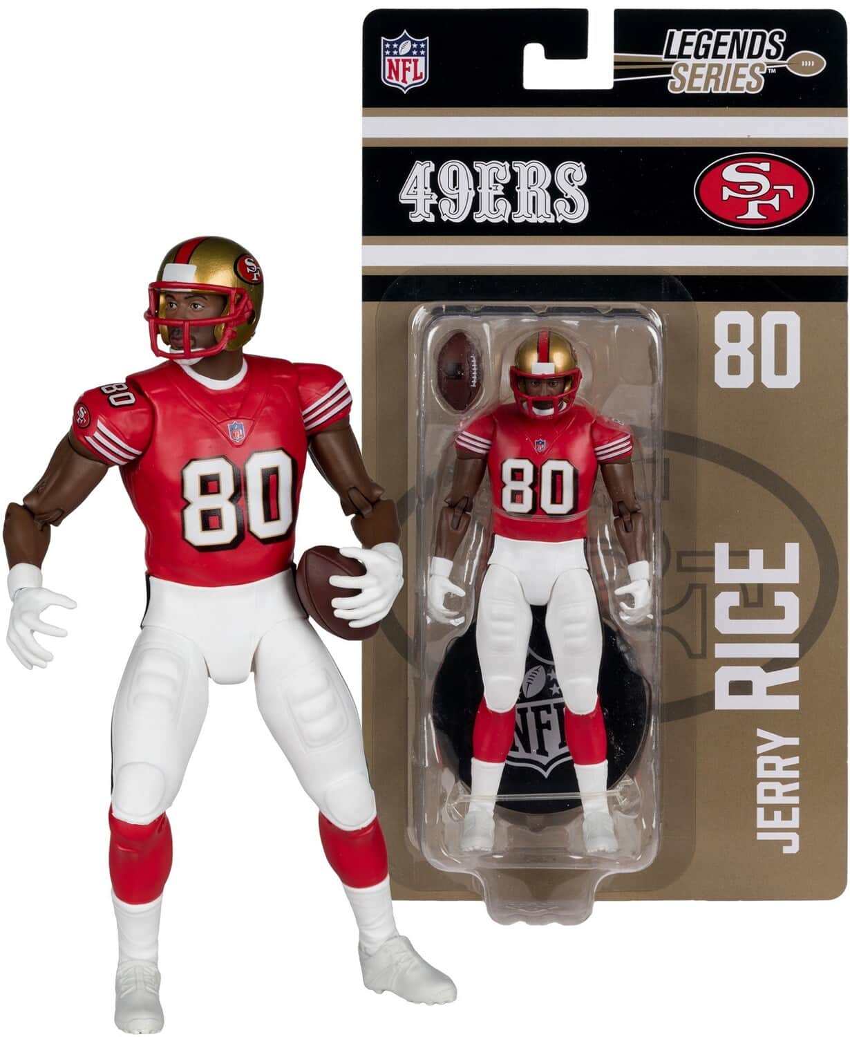 "McFarlane Toys - Jerry Rice - McFarlane's SportsPicks - Legends Series: NFL - Jerry Rice (San Francisco 49ers) 6"" - COLLECTIBLES - Multicolor" price history on PriceWatchPro