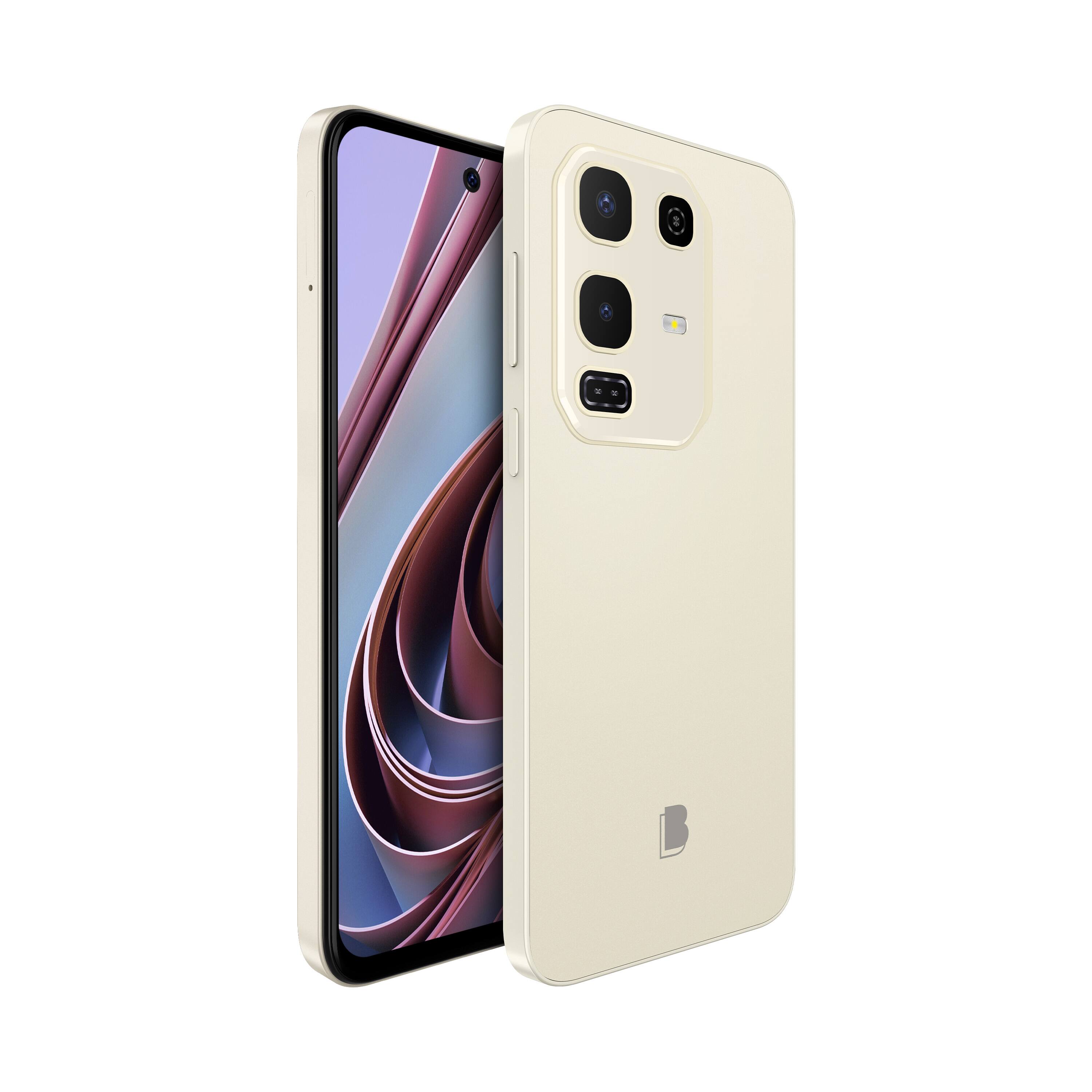 Alt View 1. BLU - BLU G45 128GB (Unlocked) - Cream.
