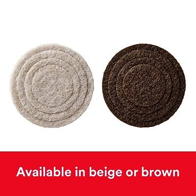 Available in beige or brown