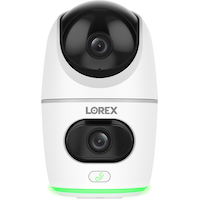 Lorex 2K Dual Lens Indoor Pan-Tilt Wi-Fi Security Camera only .99: eDeal Info