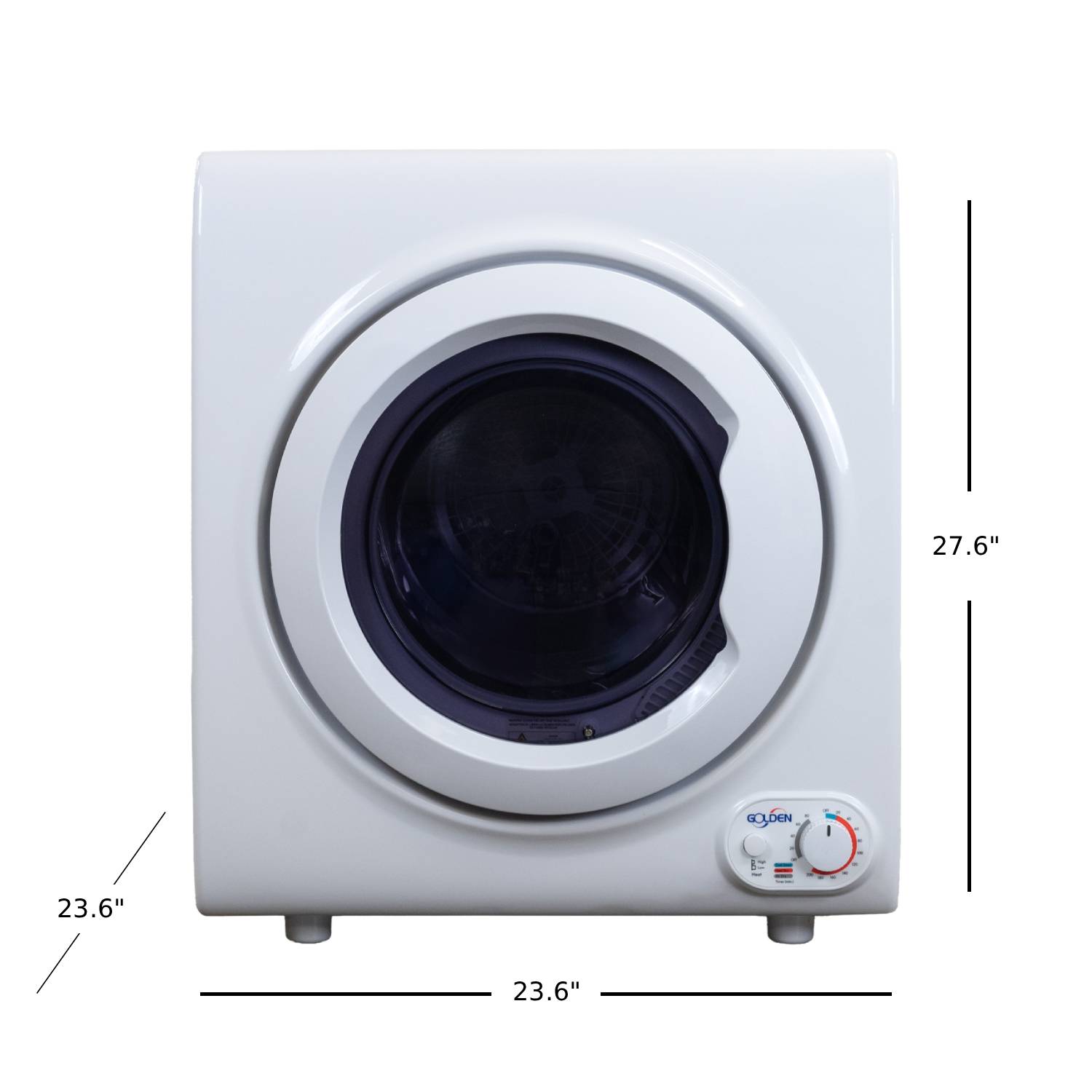 27.6" x 23.6" x 23.6"