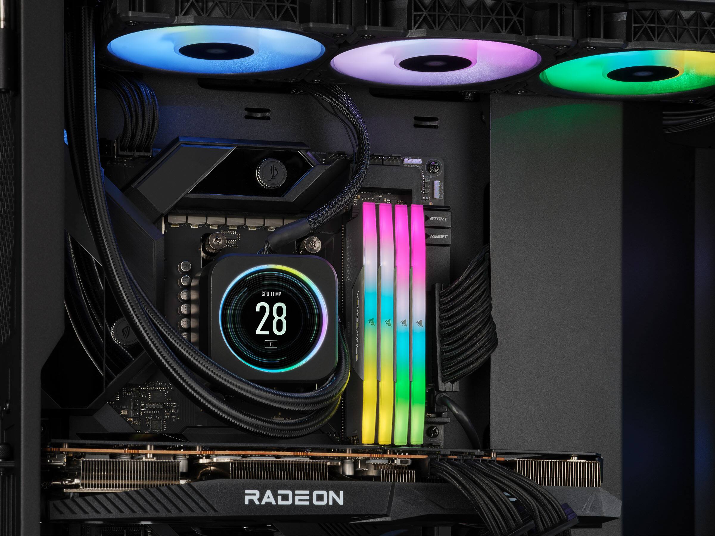 CPU TEMP 28°C

RADEON