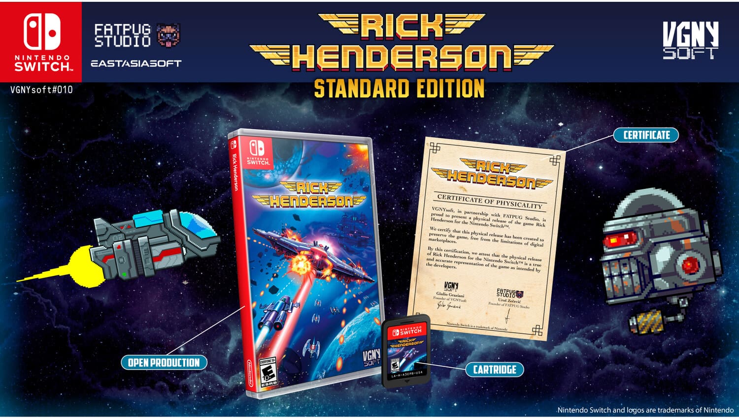 Rick Henderson Standard Edition Nintendo Switch Nintendo Switch
