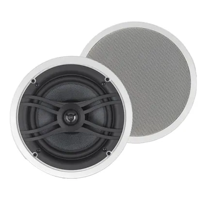 Front. Yamaha - Yamaha NS-IW560C 2-Way Speakers - Pair - White.