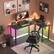 Alt View 10. GTPlayer - 62.2 in. RGB Gaming Desk L -Shaped Computer Desk - Black.