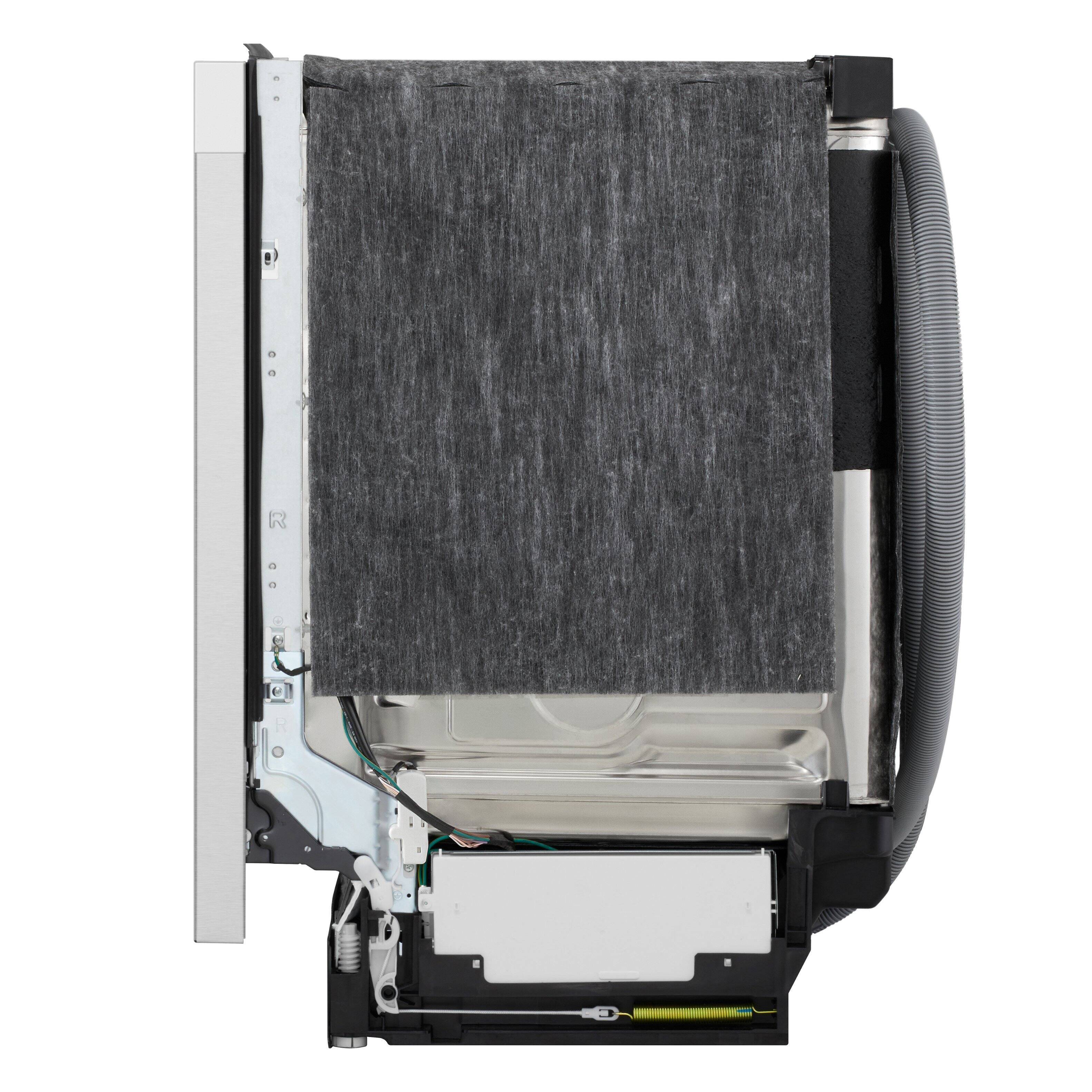 Alt View 22. LG - FlushFit 24" Top Control Smart Built-In Stainless Steel Tub Dishwasher with 3rd Rack, AutoVent Dry and 46dBA - PrintProof Stainless Steel.