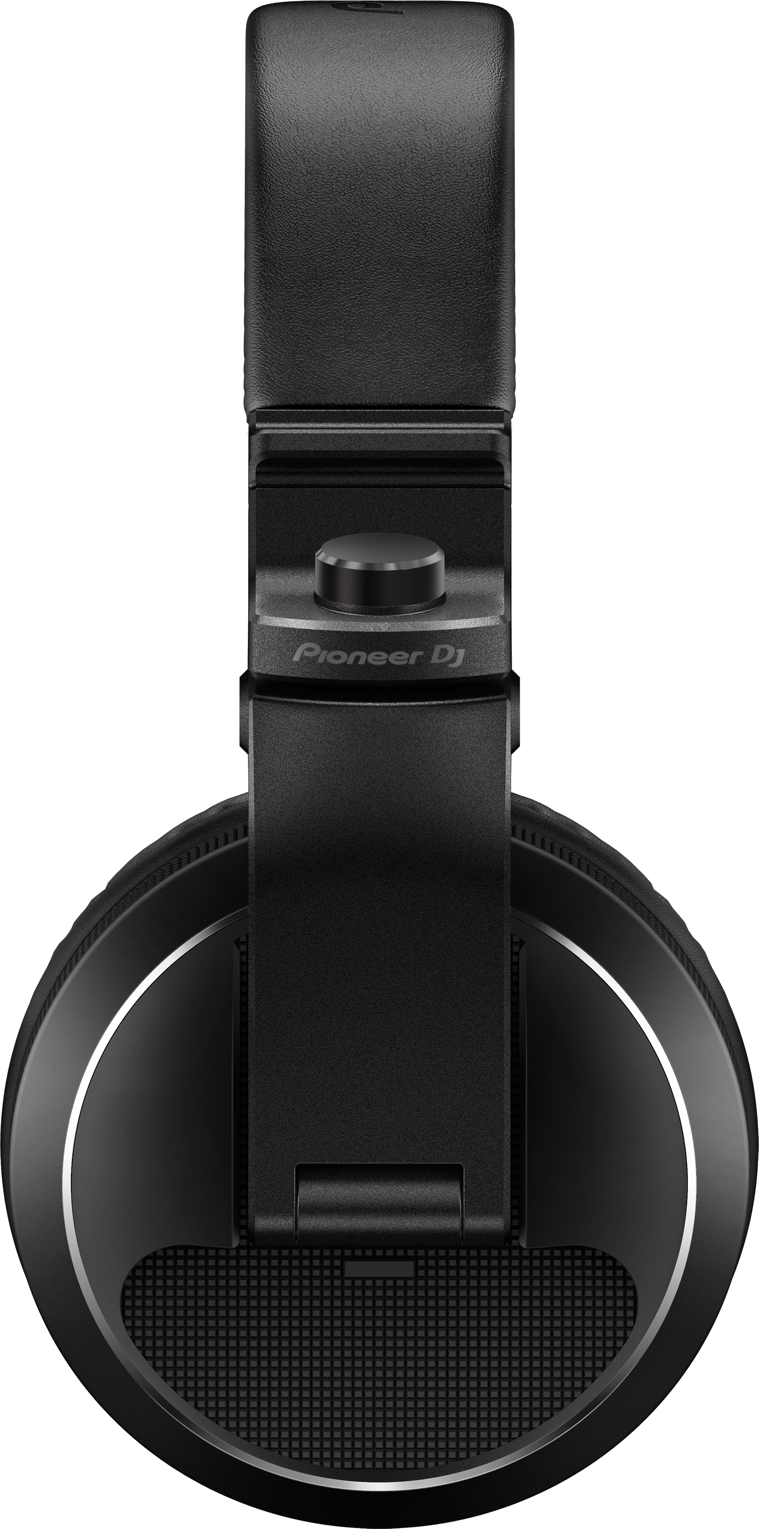 Back. Pioneer DJ - Over-Ear DJ Headphones, Includes Short Coiled Cable - Black.