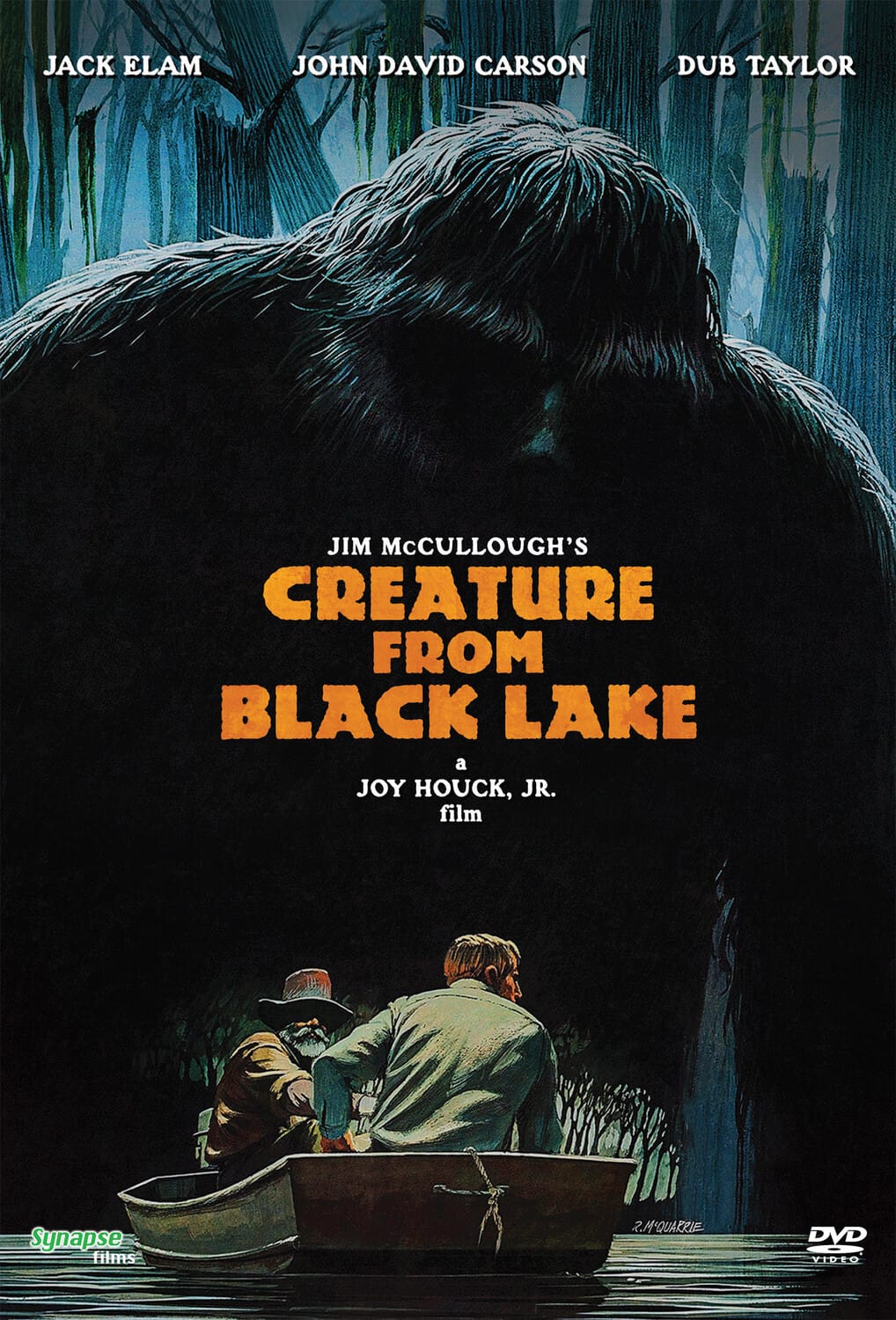 Front. Creature From Black Lake   - DVD.