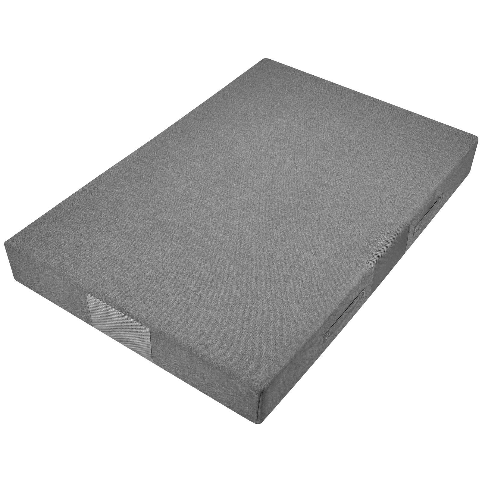 Alt View 5. VEVOR - Crash Pad, 6 x 4 ft Crash Pad for Kids Sensory with Soft Thick Foam and Washable Cover, Giant Pillow Mat Large Sensory - Gray.