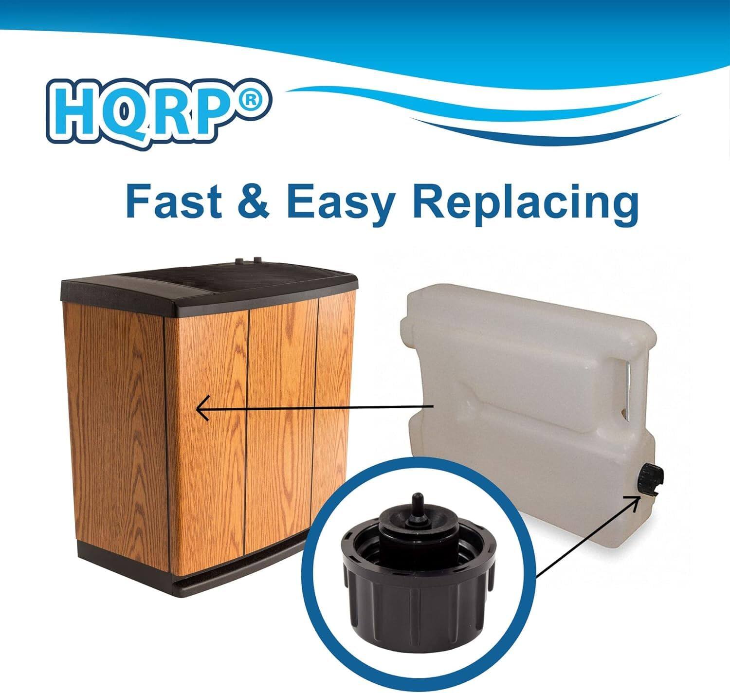 HQRP®  
Fast & Easy Replacing