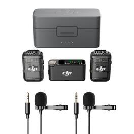 DJI - Mic 2 Digital Wireless Microphone System with Two Condenser Lavalier Mics - CPRN0000032501K