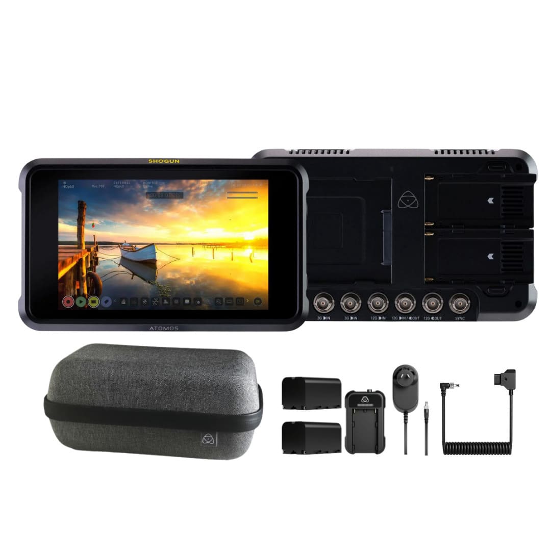 Atomos - Shogun 7.2-Inch HDR Pro/Cinema Monitor/Recorder/Switcher Bundle