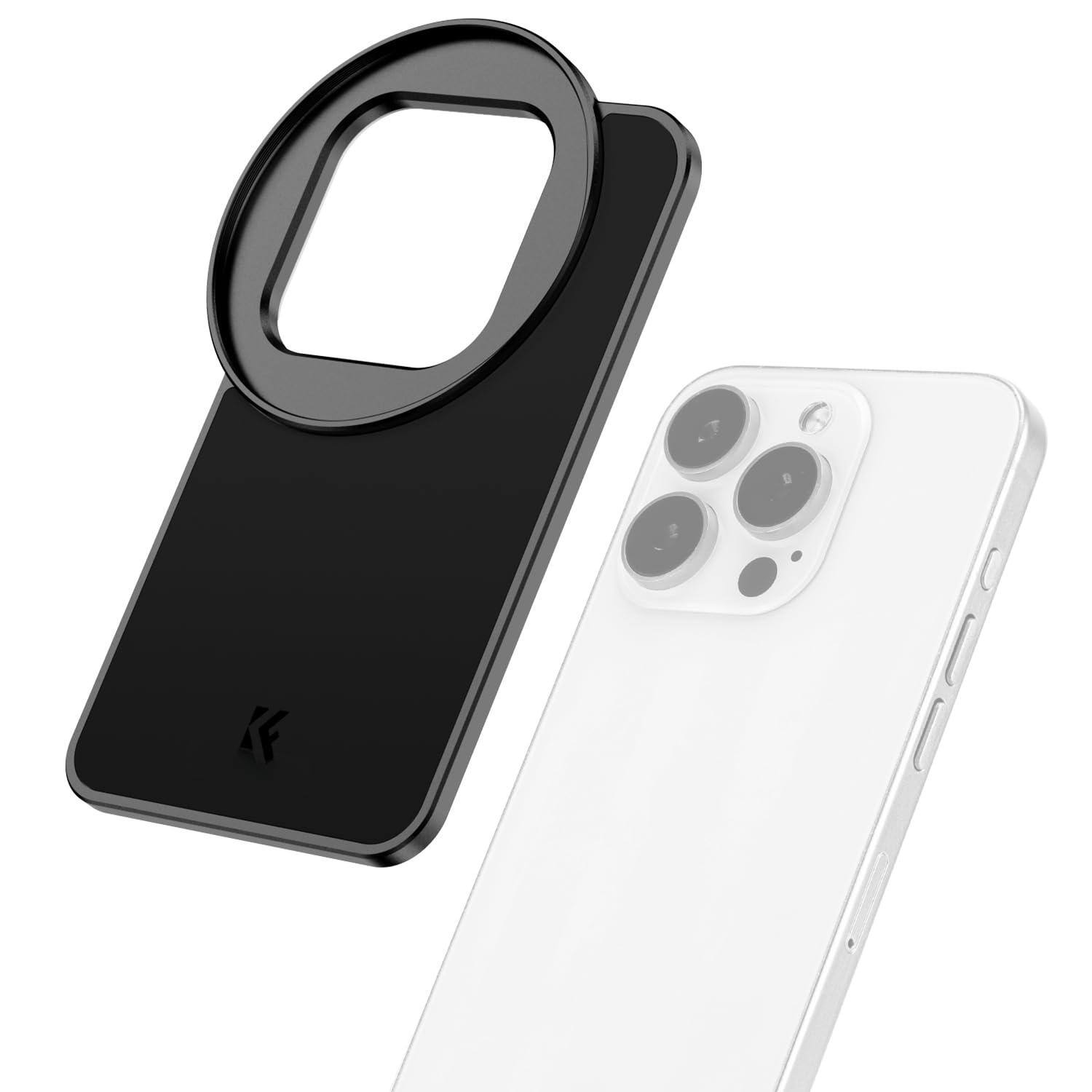 Front. VEGA AUTOMOTIVE - 6 Magnetic Lens Filter Mount Adapter Compatible With And Threaded Filters Pro Max Plus filter Not Included - 6.1inch.