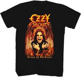 PopMarket - Ozzy Osbourne - Ozzy Osbourne - Prince of Darkness Demon Wings T-Shirt - 2XL Black TS0102OZZA5 - APPAREL - Multicolor